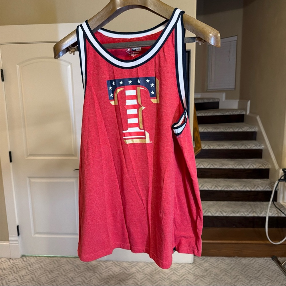 Texas Rangers limited edition Forth of July Red Tank Top XL Licensed